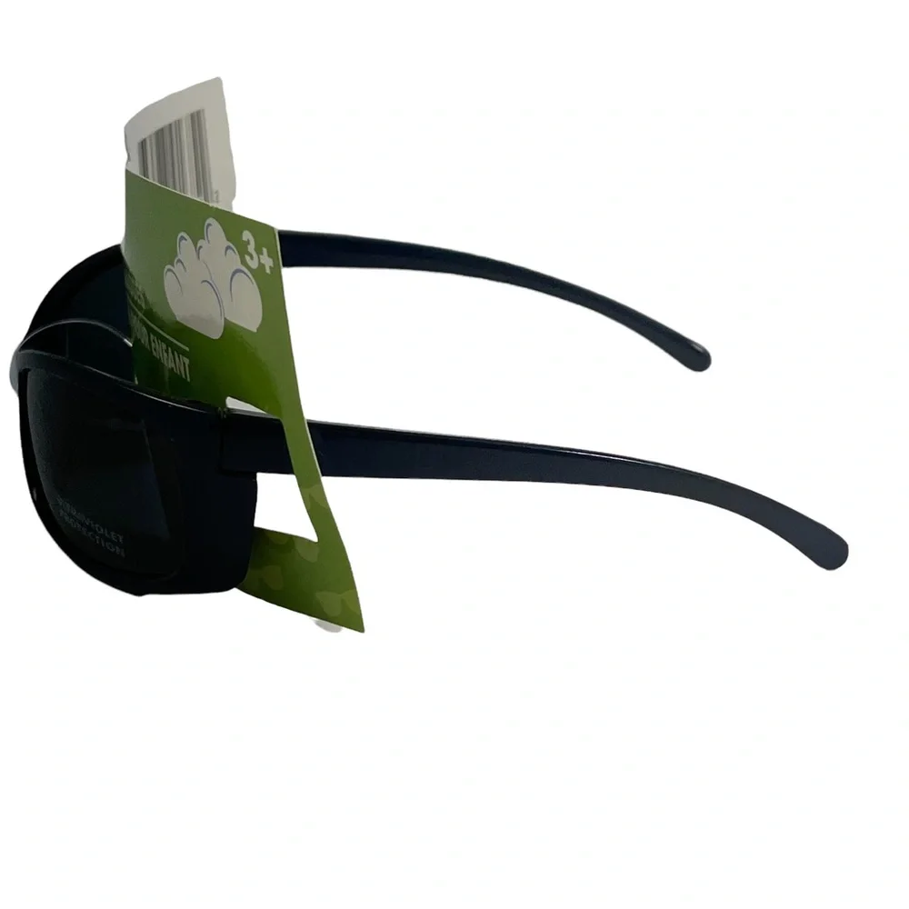 Lot of 2 pairs of kids UV protection sunglasses dark blue and silver